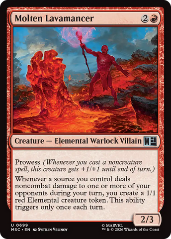 Molten Lavamancer [Marvel Super Heroes Commander] - The Mythic Store | 24h Order Processing