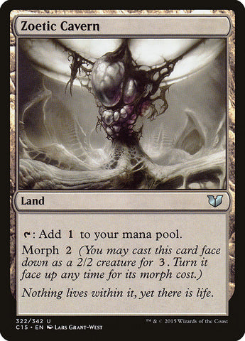 Zoetic Cavern [Commander 2015] - The Mythic Store | 24h Order Processing