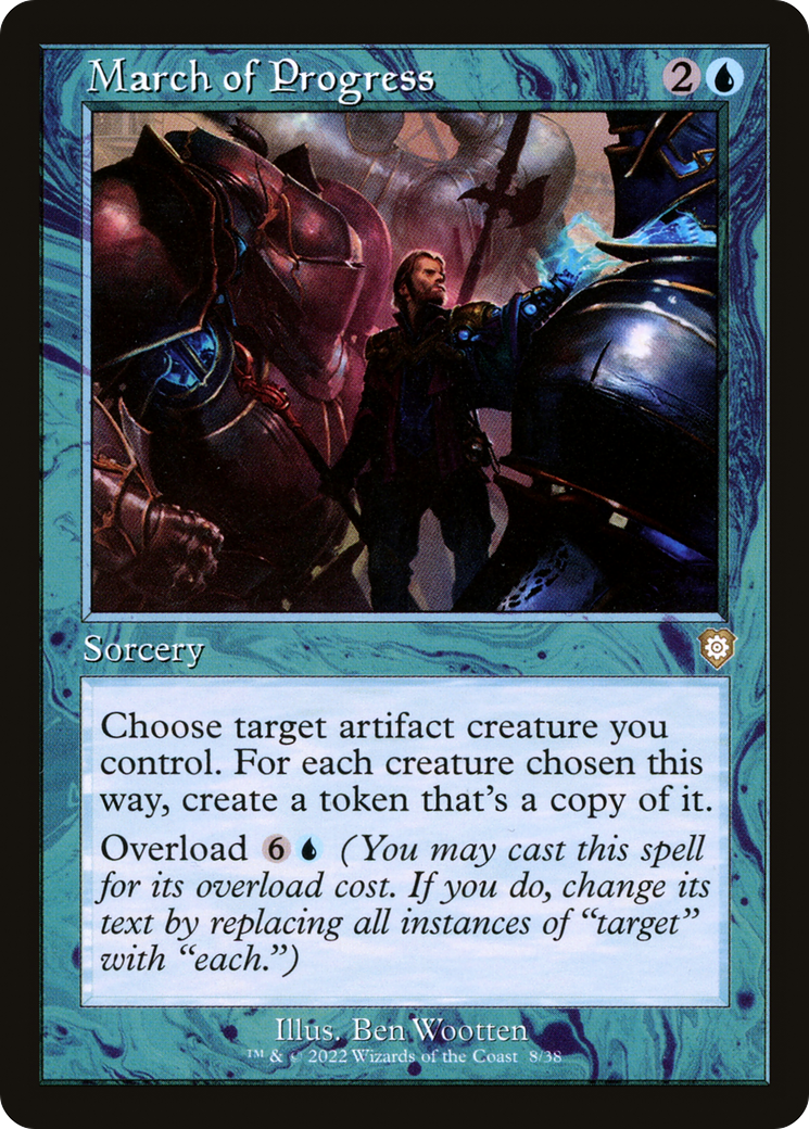 March of Progress (Retro) [The Brothers' War Commander] - The Mythic Store | 24h Order Processing