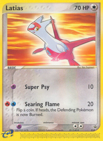 Latias (014) [Nintendo: Black Star Promos] - The Mythic Store | 24h Order Processing
