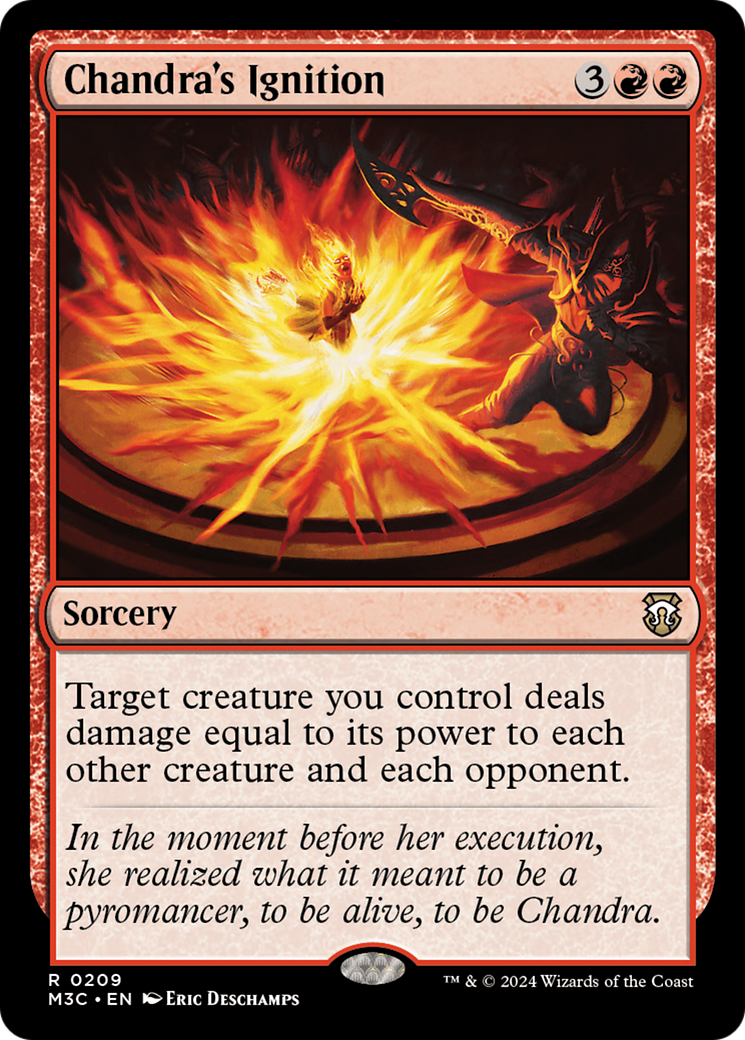 Chandra's Ignition (Ripple Foil) [Modern Horizons 3 Commander] - The Mythic Store | 24h Order Processing