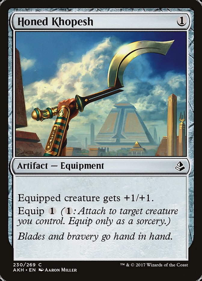 Honed Khopesh [Amonkhet] - The Mythic Store | 24h Order Processing