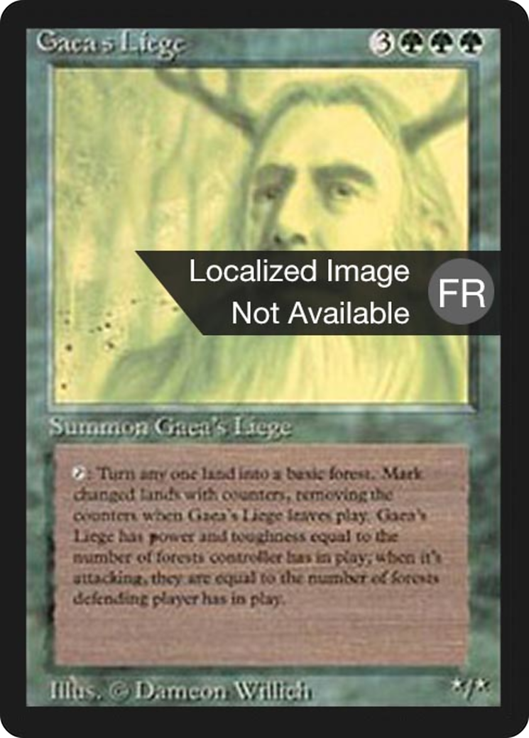 Gaea's Liege [Foreign Black Border] - The Mythic Store | 24h Order Processing