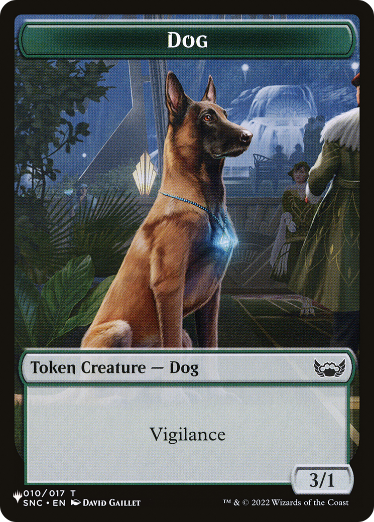 Shapeshifter // Dog Double-Sided Token [The List] - The Mythic Store | 24h Order Processing
