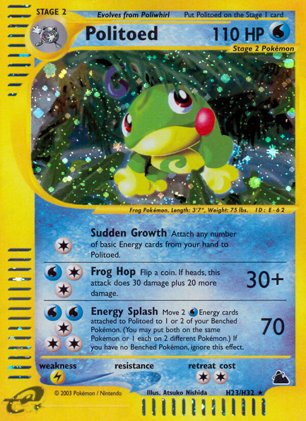 Politoed (H23/H32) [Skyridge] - The Mythic Store | 24h Order Processing