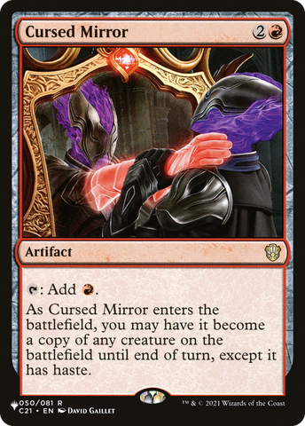 Cursed Mirror [The List] - The Mythic Store | 24h Order Processing