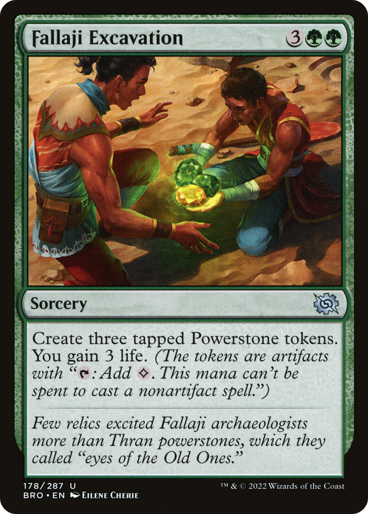 Fallaji Excavation [The Brothers' War] - The Mythic Store | 24h Order Processing