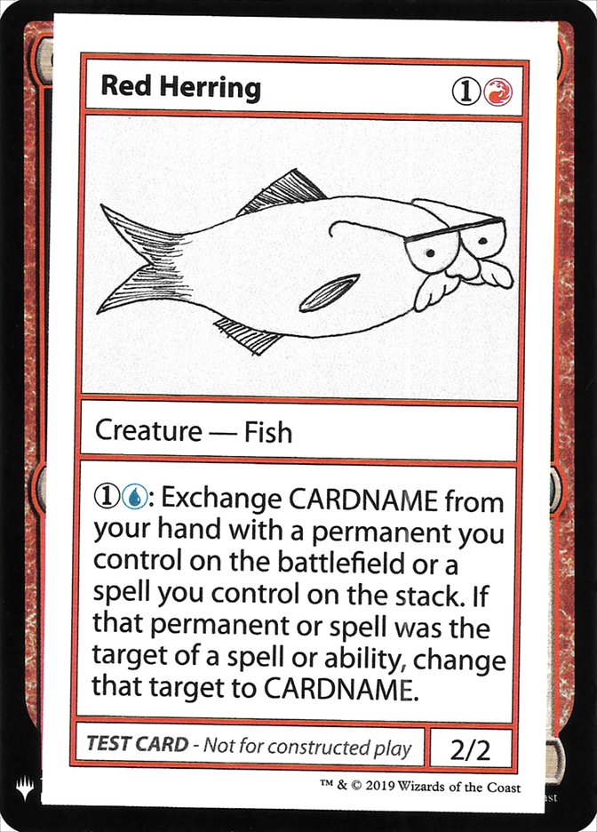 Red Herring [Mystery Booster Playtest Cards] - The Mythic Store | 24h Order Processing