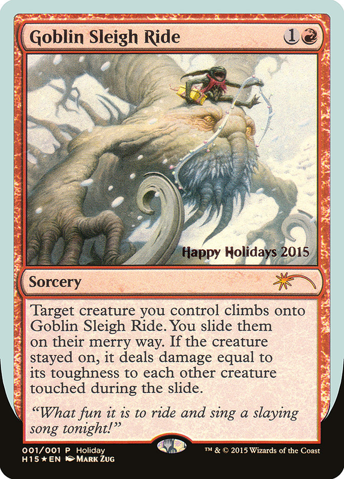 Goblin Sleigh Ride [Happy Holidays] - The Mythic Store | 24h Order Processing