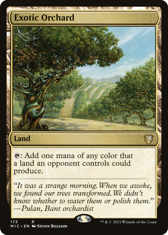 Exotic Orchard [Innistrad: Midnight Hunt Commander] - The Mythic Store | 24h Order Processing
