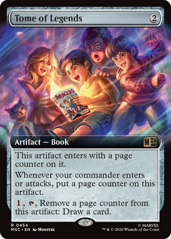 Tome of Legends (Extended Art) [Marvel Super Heroes Commander] - The Mythic Store | 24h Order Processing