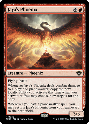Jaya's Phoenix [Commander Masters] - The Mythic Store | 24h Order Processing