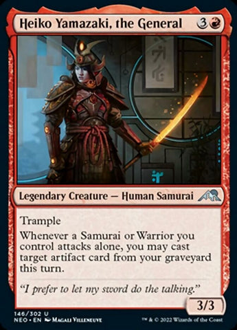 Heiko Yamazaki, the General [Kamigawa: Neon Dynasty] - The Mythic Store | 24h Order Processing