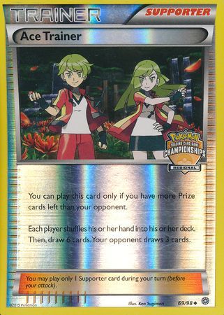 Ace Trainer (69/98) (Regional Championship Promo) [XY: Ancient Origins] - The Mythic Store | 24h Order Processing