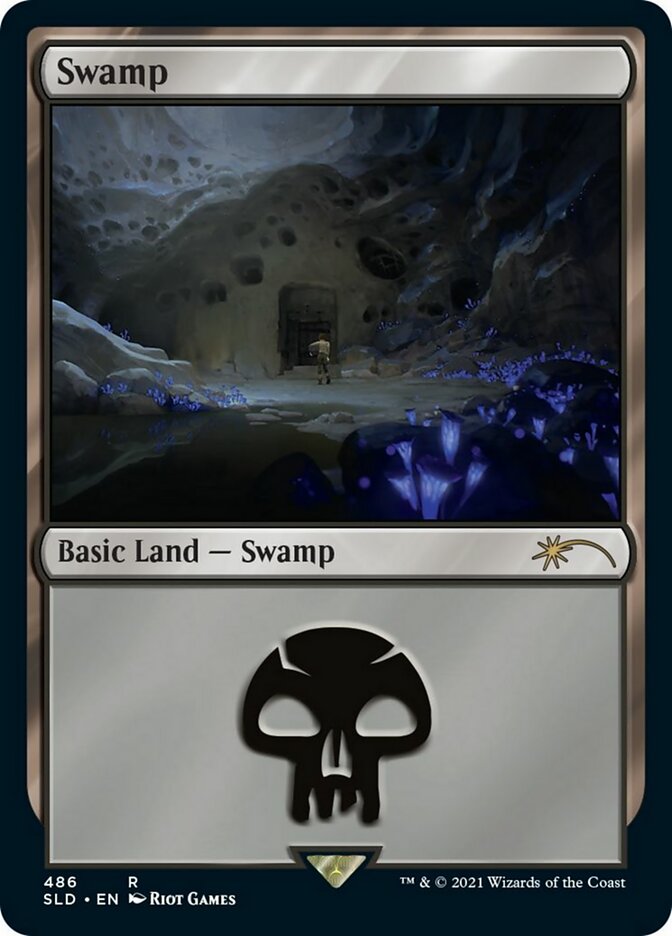 Swamp (486) [Secret Lair Drop Series] - The Mythic Store | 24h Order Processing