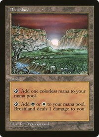 Brushland (Oversized) [Oversize Cards] - The Mythic Store | 24h Order Processing