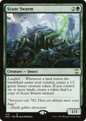 Scute Swarm [Streets of New Capenna Commander] - The Mythic Store | 24h Order Processing