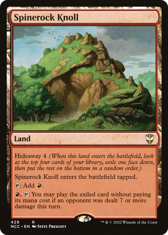 Spinerock Knoll [Streets of New Capenna Commander] - The Mythic Store | 24h Order Processing