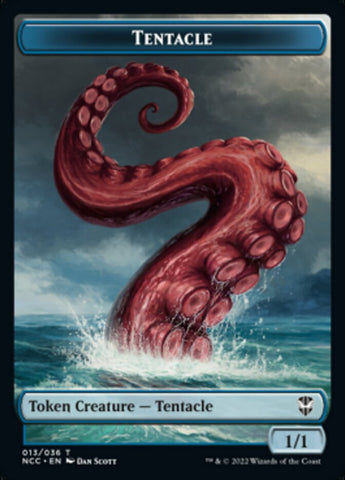 Tentacle // Clue Double-Sided Token [Streets of New Capenna Commander Tokens] - The Mythic Store | 24h Order Processing