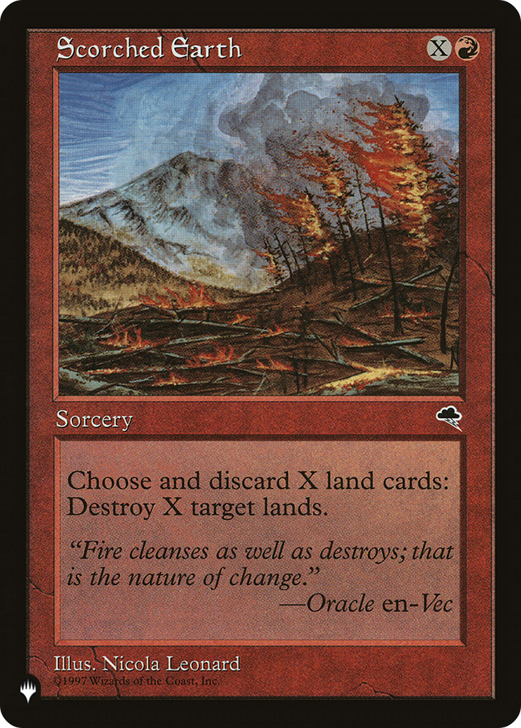 Scorched Earth [The List] - The Mythic Store | 24h Order Processing