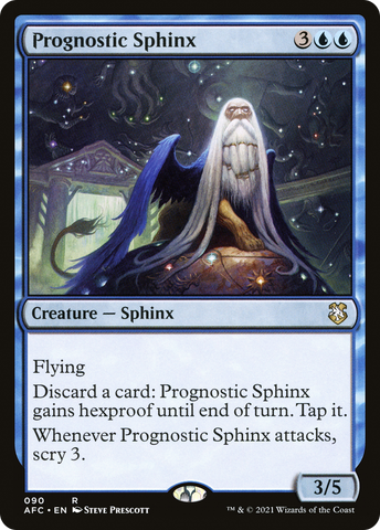 Prognostic Sphinx [Dungeons & Dragons: Adventures in the Forgotten Realms Commander] - The Mythic Store | 24h Order Processing