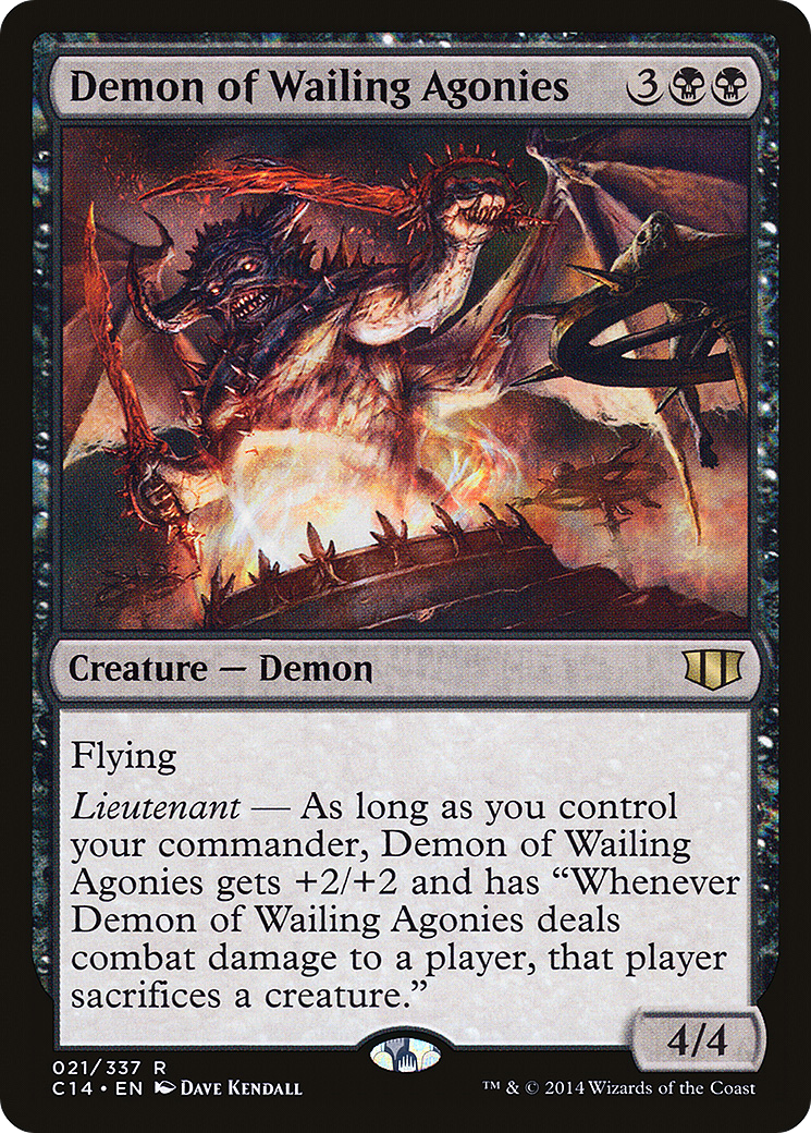 Demon of Wailing Agonies [Commander 2014] - The Mythic Store | 24h Order Processing