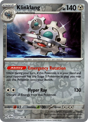 Klinklang (101/142) [Scarlet & Violet: Stellar Crown] - The Mythic Store | 24h Order Processing