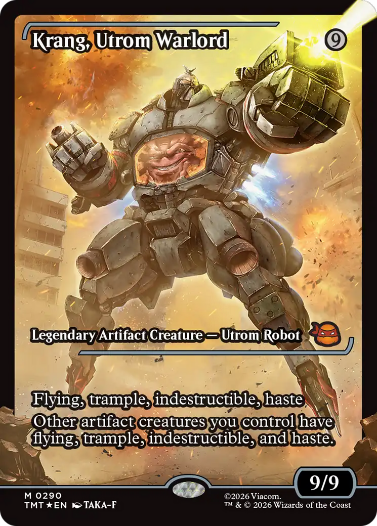 Krang, Utrom Warlord (Showcase) [Teenage Mutant Ninja Turtles] - The Mythic Store | 24h Order Processing
