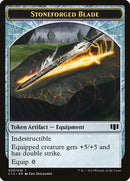 Stoneforged Blade // Germ Double-Sided Token [Commander 2014 Tokens] - The Mythic Store | 24h Order Processing