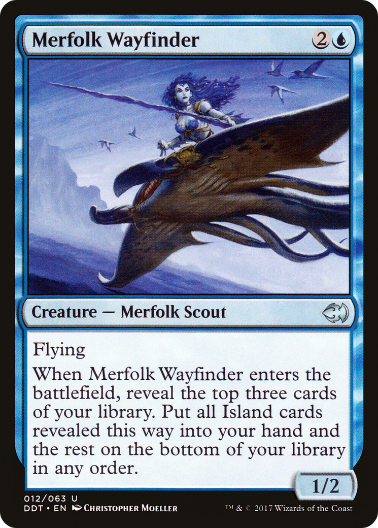 Merfolk Wayfinder [Duel Decks: Merfolk vs. Goblins] - The Mythic Store | 24h Order Processing