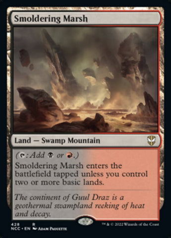 Smoldering Marsh [Streets of New Capenna Commander] - The Mythic Store | 24h Order Processing