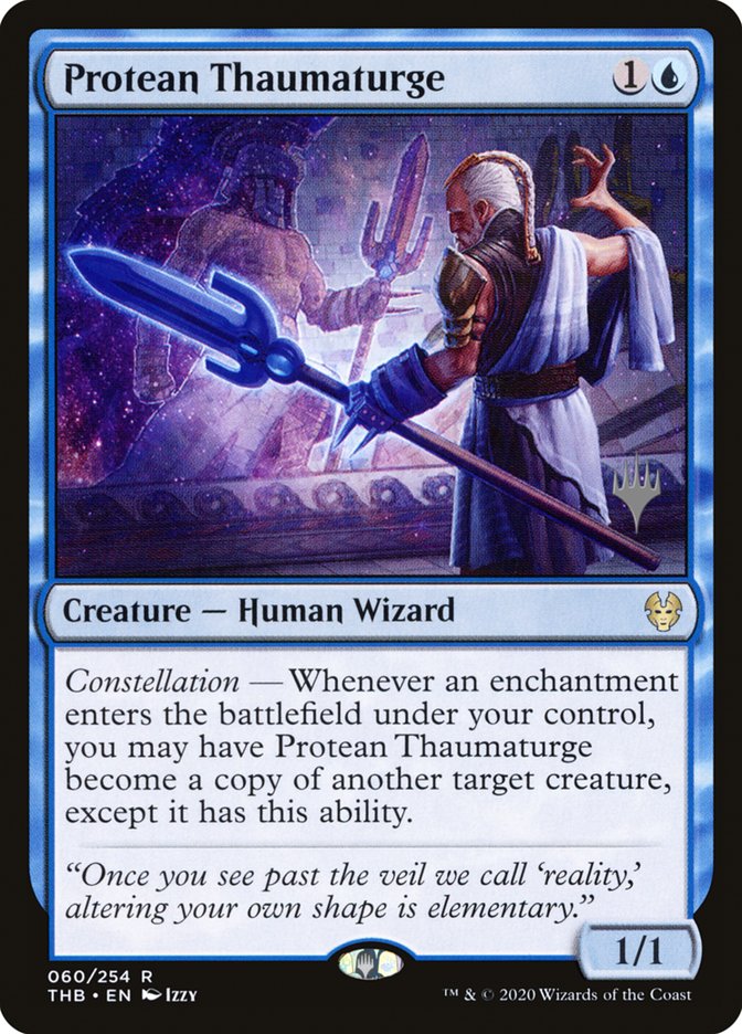 Protean Thaumaturge (Promo Pack) [Theros Beyond Death Promos] - The Mythic Store | 24h Order Processing