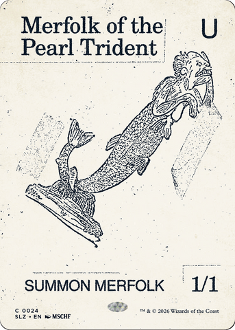 Merfolk of the Pearl Trident (0024) [Secret Lair x MSCHF: The Zeta Set] - The Mythic Store | 24h Order Processing