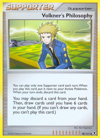 Volkner's Philosophy (98/111) [Platinum: Rising Rivals] - The Mythic Store | 24h Order Processing