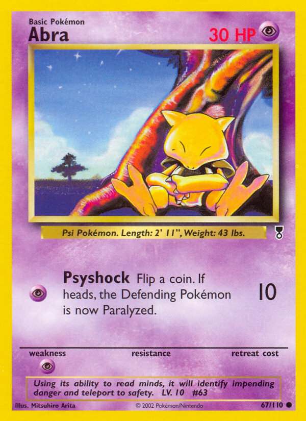 Abra (67/110) [Legendary Collection] - The Mythic Store | 24h Order Processing
