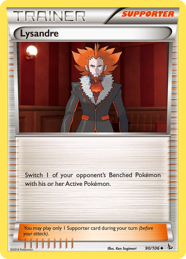 Lysandre (90/106) [XY: Flashfire] - The Mythic Store | 24h Order Processing