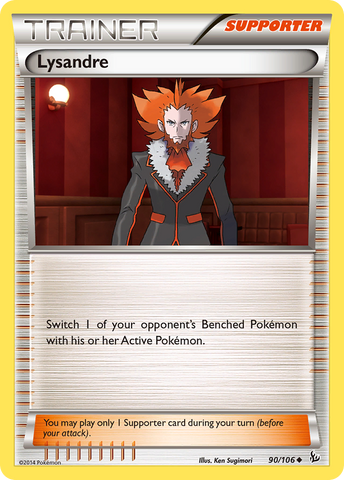 Lysandre (90/106) [XY: Flashfire] - The Mythic Store | 24h Order Processing