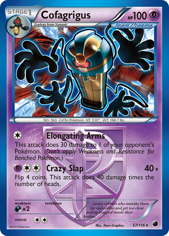 Cofagrigus (57/116) [Black & White: Plasma Freeze] - The Mythic Store | 24h Order Processing