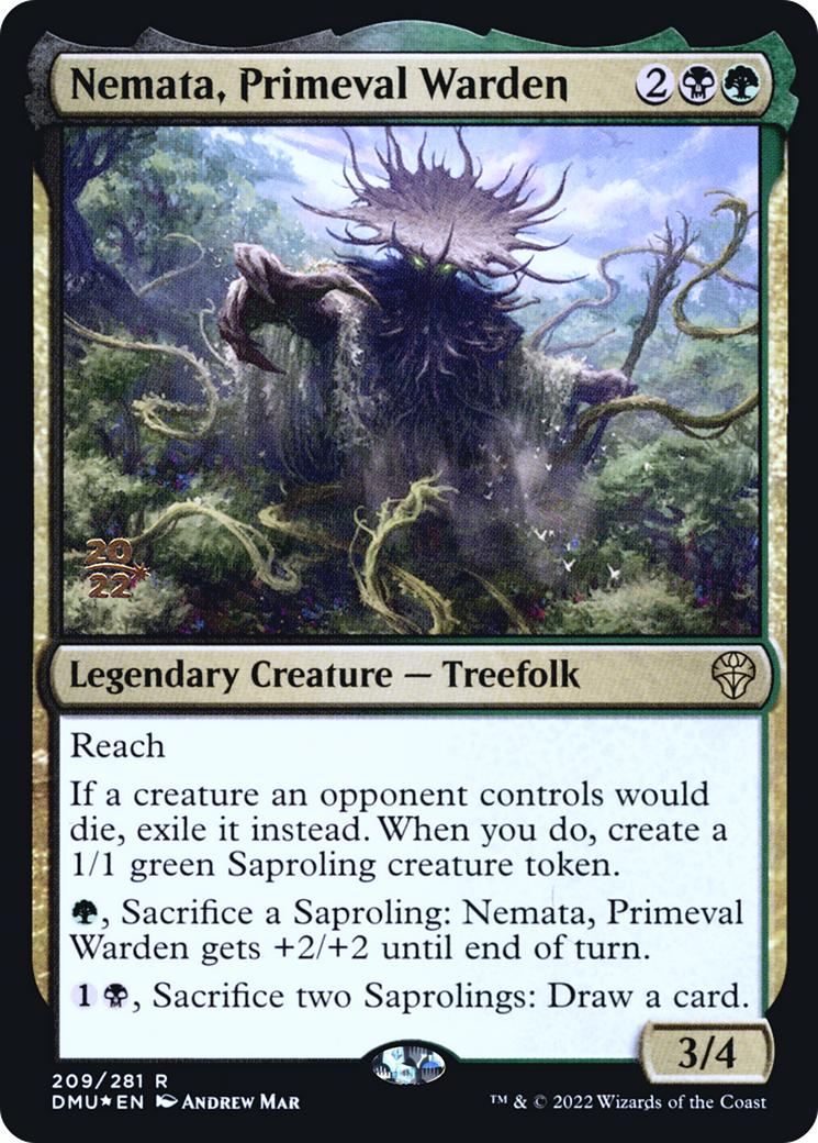 Nemata, Primeval Warden [Dominaria United Prerelease Promos] - The Mythic Store | 24h Order Processing