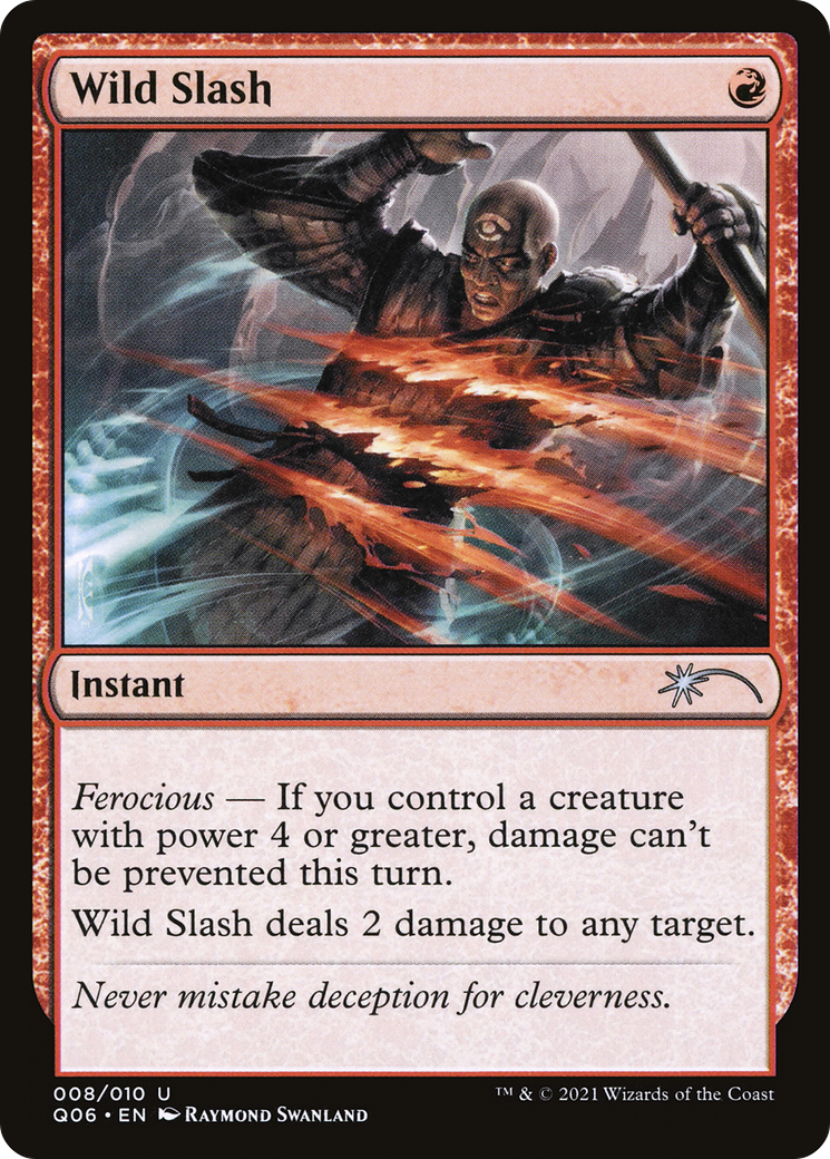 Wild Slash [Pioneer Challenger Decks 2021] - The Mythic Store | 24h Order Processing