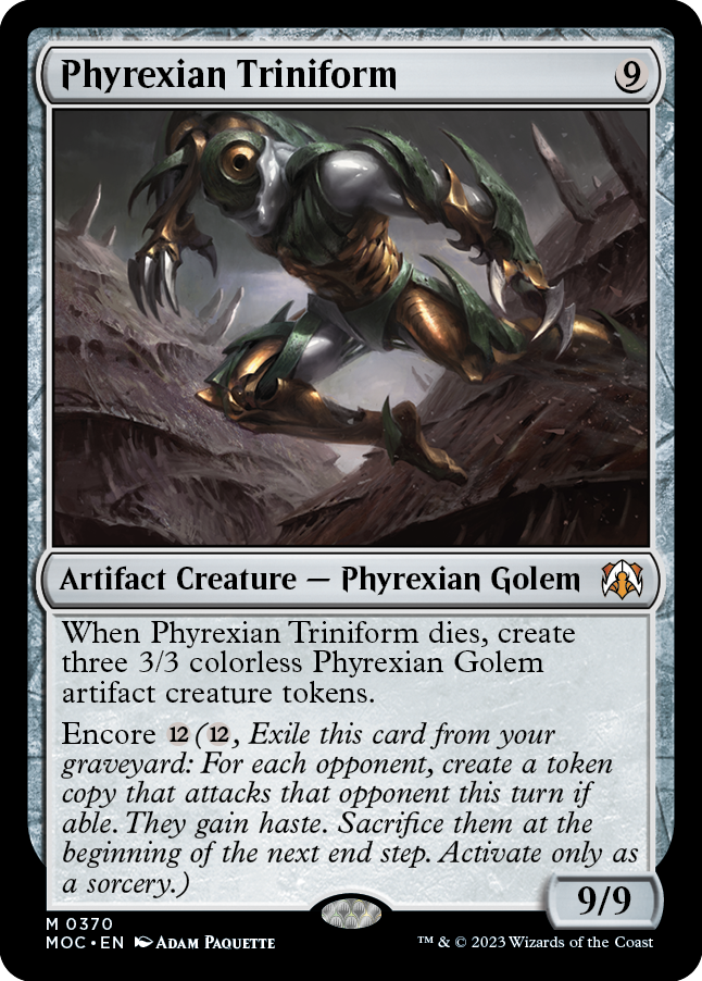 Phyrexian Triniform [March of the Machine Commander] - The Mythic Store | 24h Order Processing