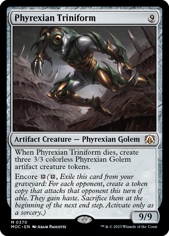 Phyrexian Triniform [March of the Machine Commander] - The Mythic Store | 24h Order Processing