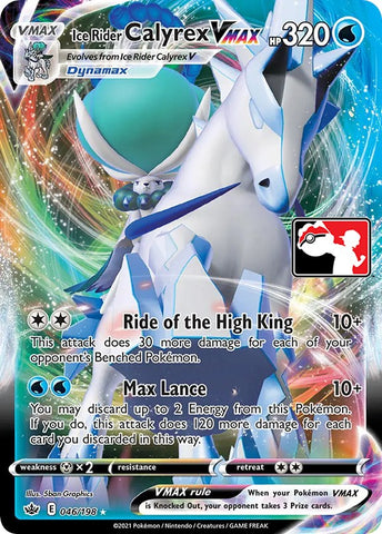 Ice Rider Calyrex VMAX (046/198) [Prize Pack Series One] - The Mythic Store | 24h Order Processing