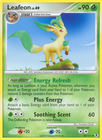 Leafeon (45/111) [Platinum: Rising Rivals] - The Mythic Store | 24h Order Processing