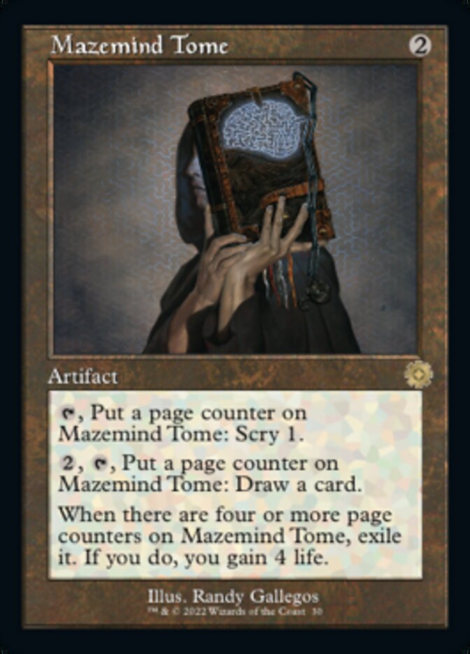 Mazemind Tome (Retro) [The Brothers' War Retro Artifacts] - The Mythic Store | 24h Order Processing