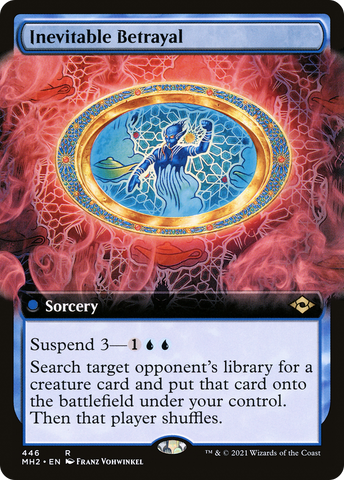 Inevitable Betrayal (Extended Art) [Modern Horizons 2] - The Mythic Store | 24h Order Processing