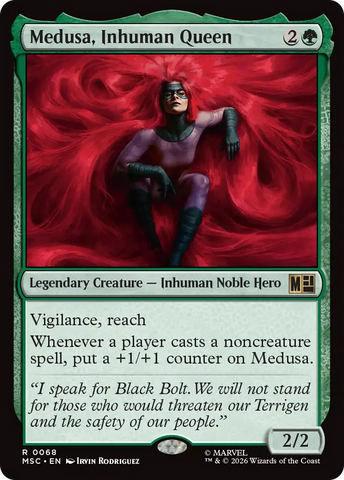 Medusa, Inhuman Queen (Surge Foil) [Marvel Super Heroes Commander] - The Mythic Store | 24h Order Processing