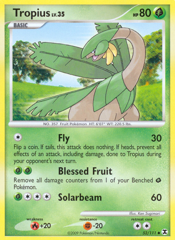 Tropius (52/111) [Platinum: Rising Rivals] - The Mythic Store | 24h Order Processing