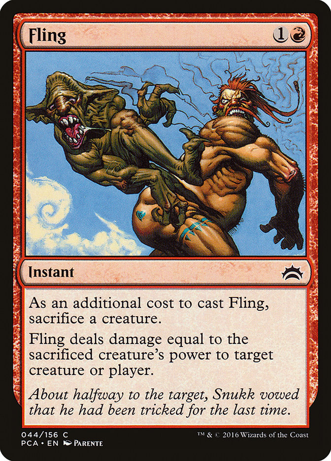 Fling [Planechase Anthology] - The Mythic Store | 24h Order Processing