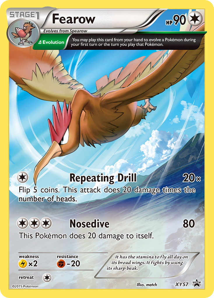Fearow (XY57) [XY: Black Star Promos] - The Mythic Store | 24h Order Processing